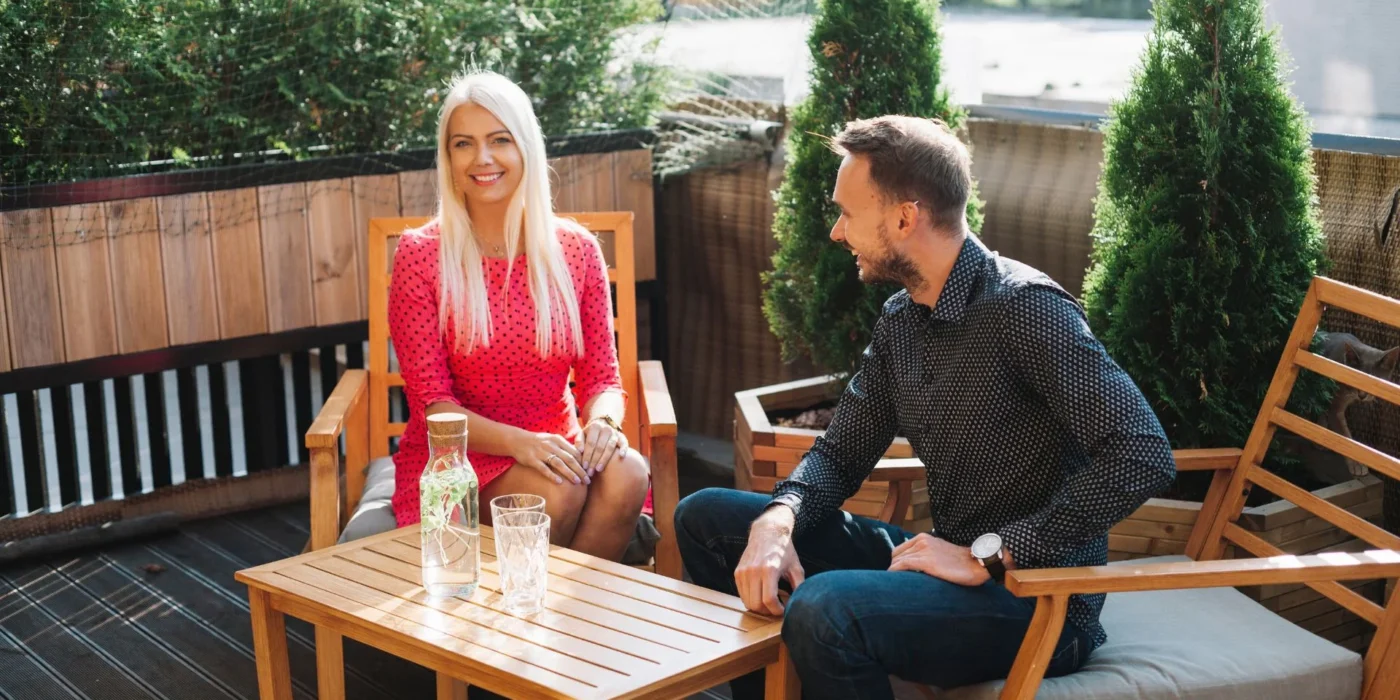 private villa outdoor space