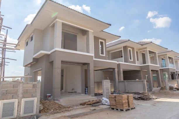 Villa construction with quality building practices ensuring durability and investment protection.