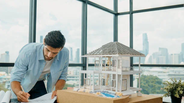Villa construction project with transparent planning and buyer communication building trust and confidence.