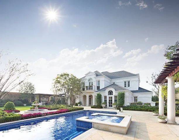 Premium villa community featuring modern amenities, green spaces, and lifestyle-focused facilities.
